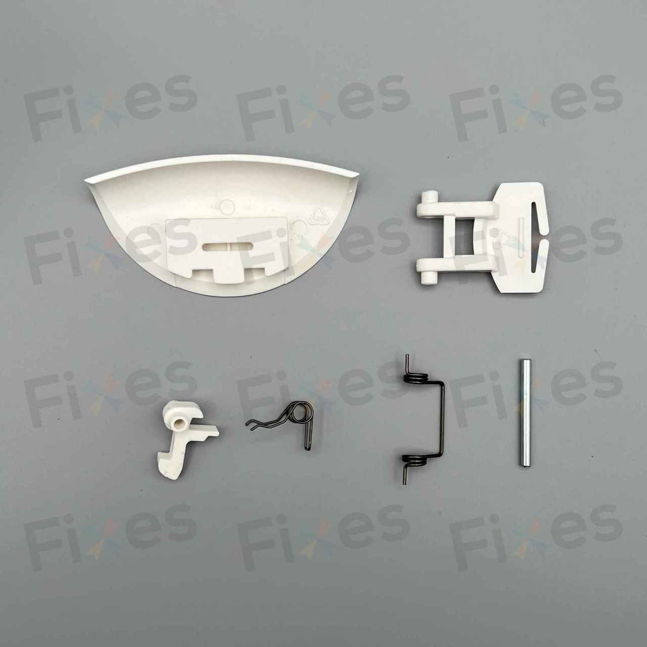 這款原裝把手早已全球斷貨，維修兵團現時銷售的是歐洲意大利製造的代用配件。

安裝時要用返原裝的彈簧、芯條及外把手，即只更換圖4紅圈那塊斷了的部分。而且安裝後會有少少罅隙（見最後一張圖片），手感也或會有些分別，但不影響正常使用。請確保接後才落單購買。