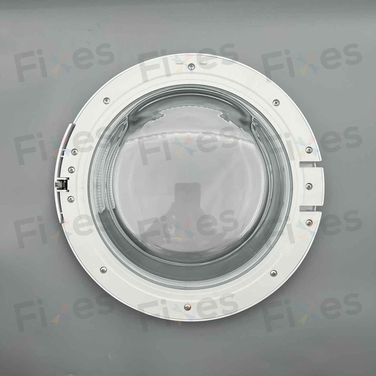 這款全組機門不包門鉸，對應的門鉸是W004009。若這款機門的拉手拉起來有很鬆的情況，一律都是因為門框部分斷裂導致，而非門把手斷裂，因此需要整個機門更換。