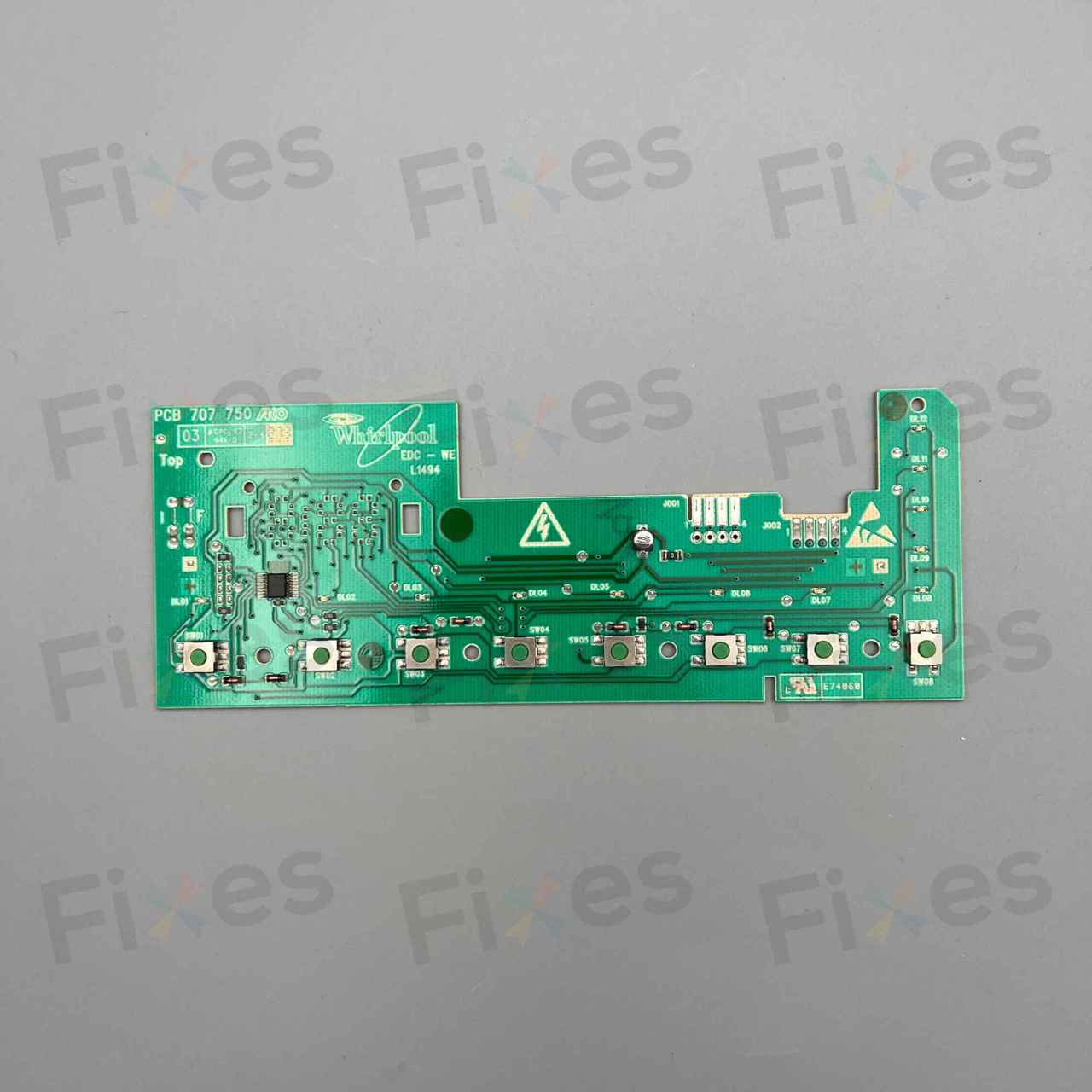 西門子洗衣機電子板顯示模塊W008070b