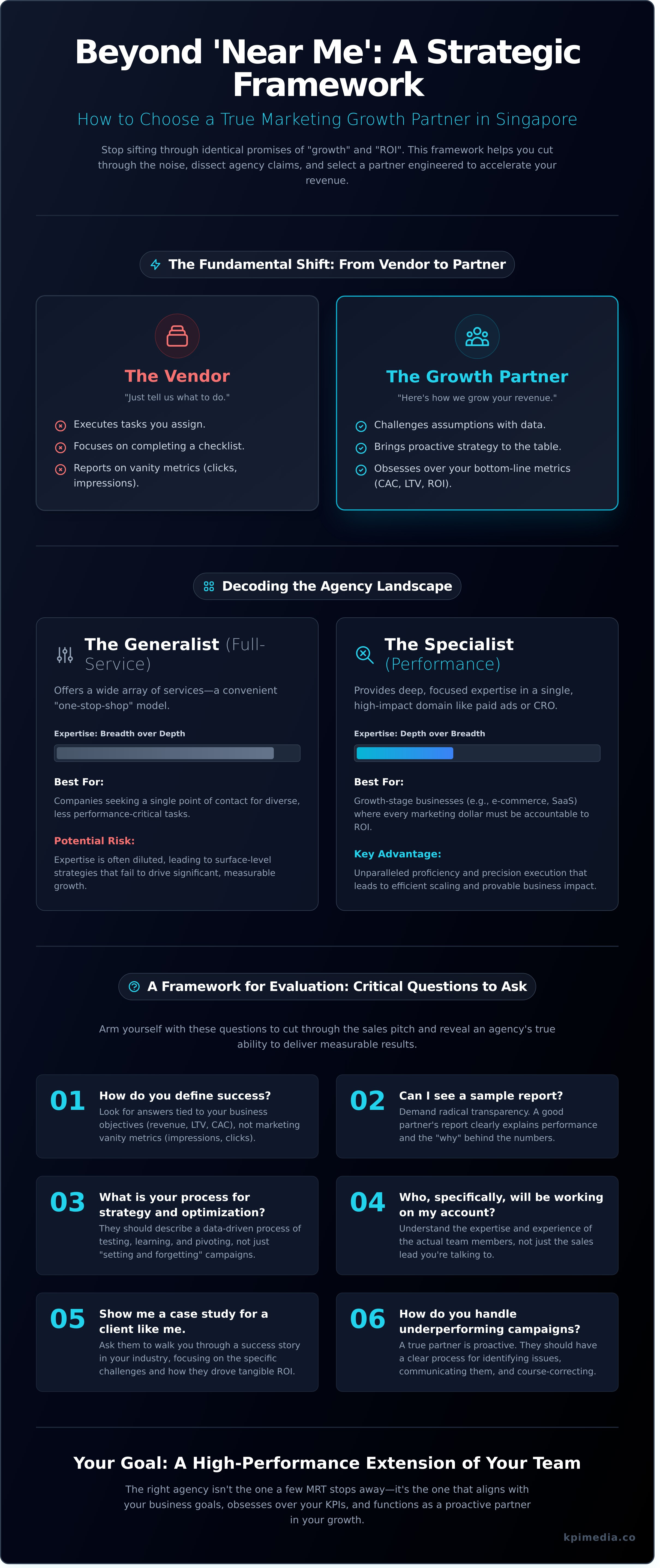 Marketing agency near me infographic - visual guide