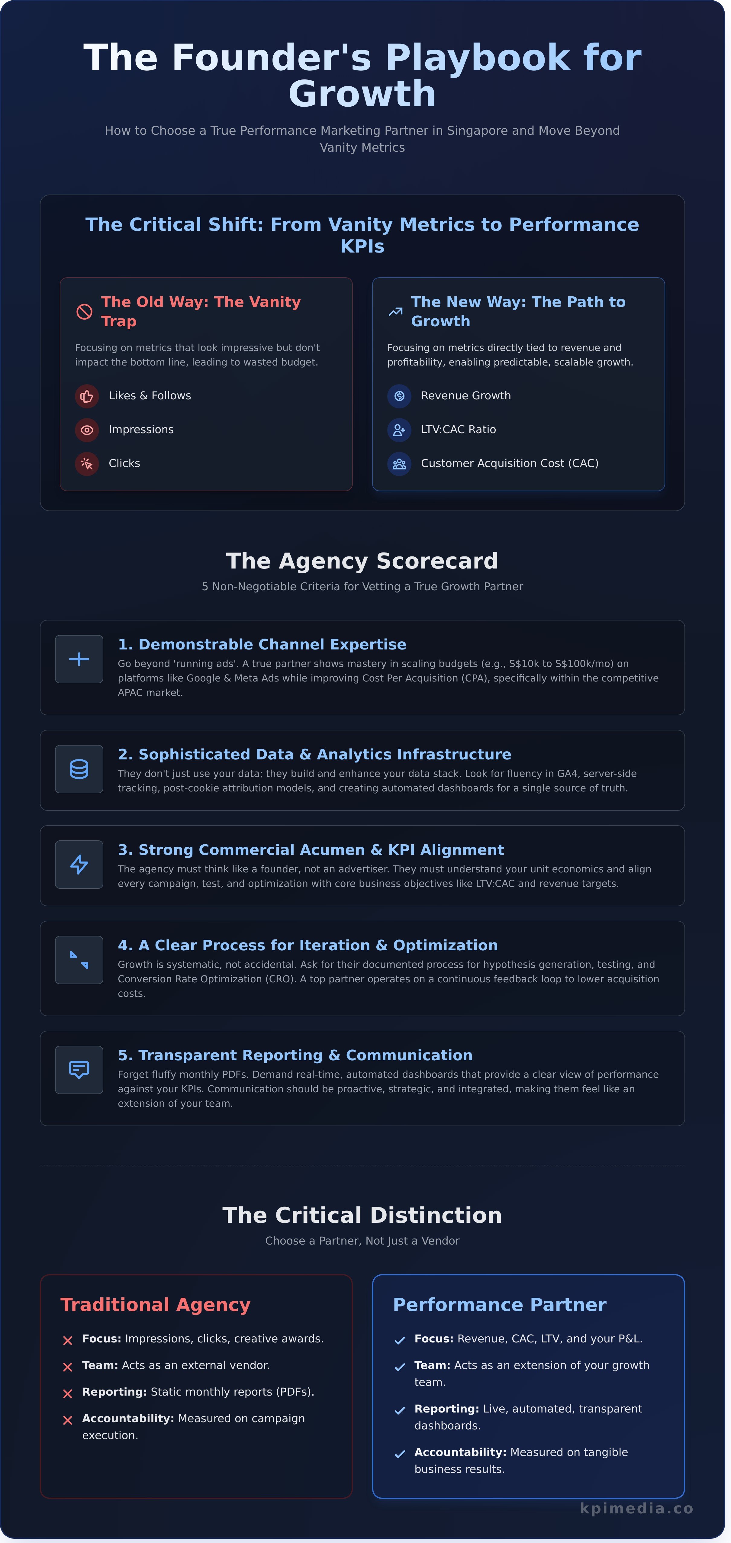 Best marketing agency for startups singapore infographic - visual guide