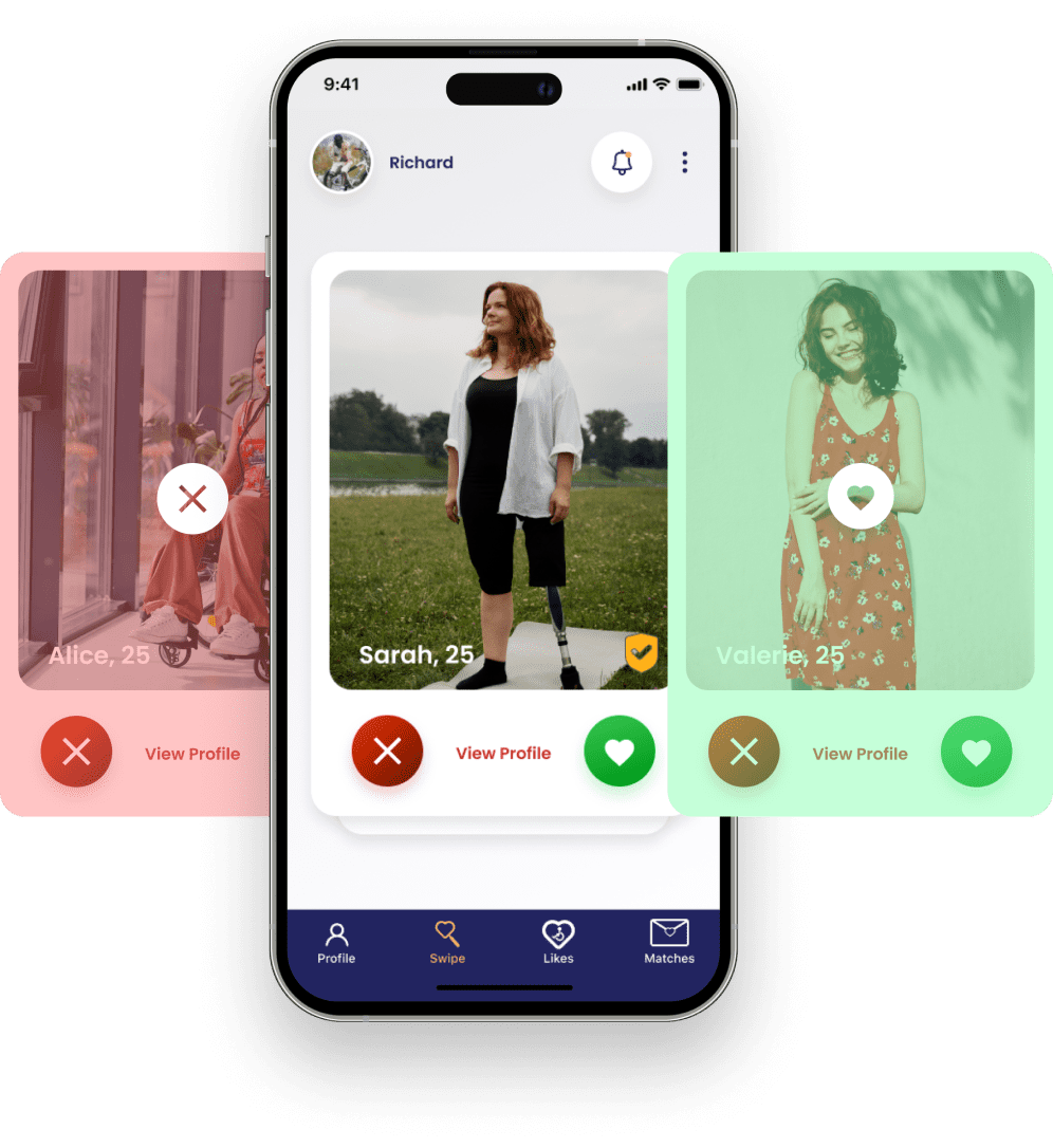 Swipe Screen