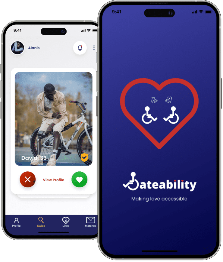 Dateability Splash Screen with Swipe Screen