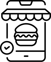 Restaurant Marketplace Icon