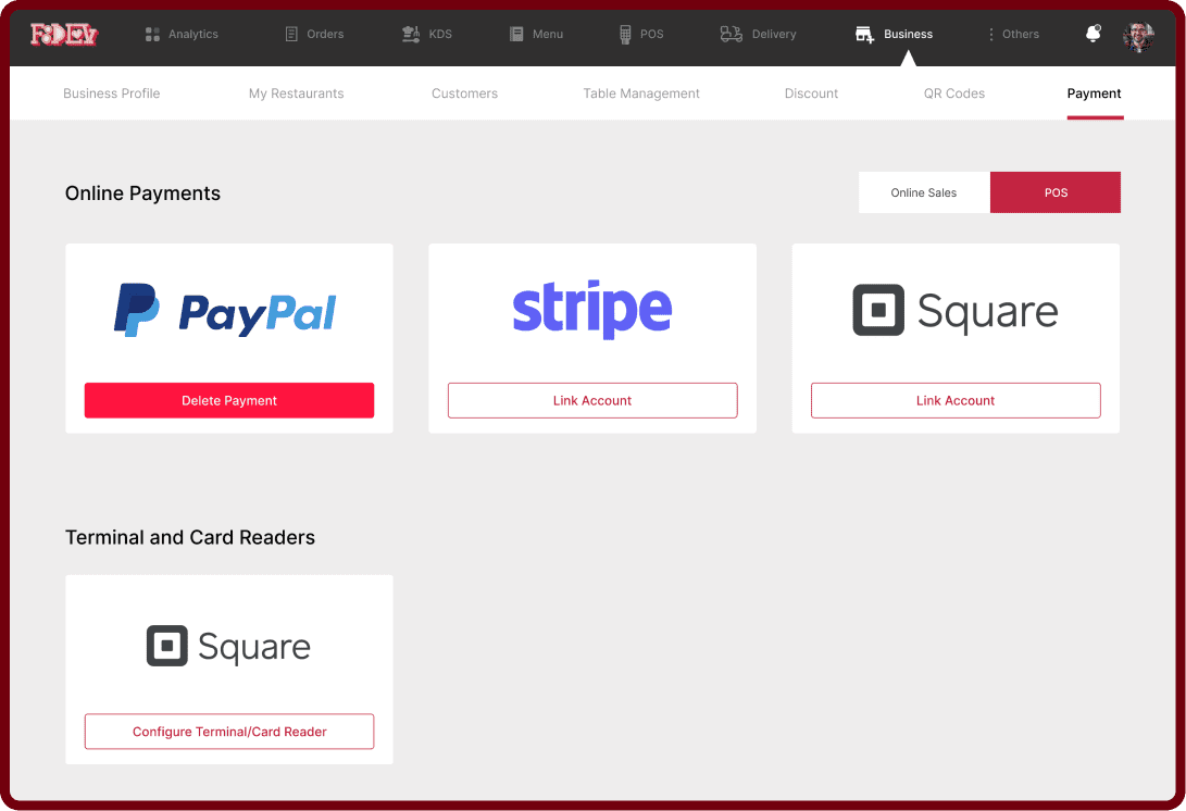 Multiple Payment Options Mockup
