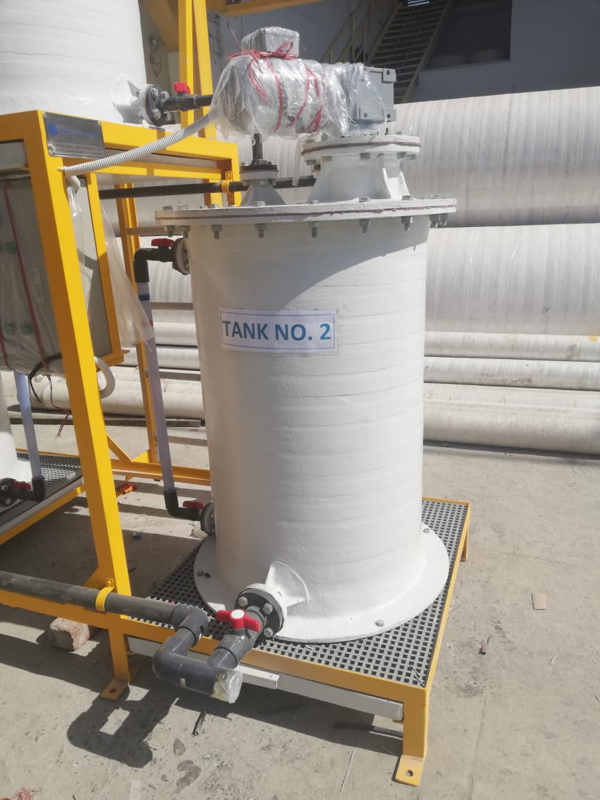 Fiberglass reinforced plastic water treatment equipment