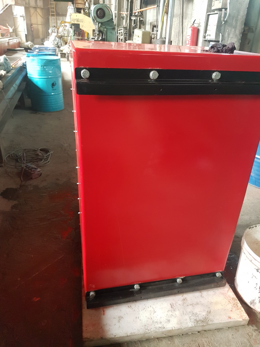 Custom FRP panel box manufactured by FCI Composites