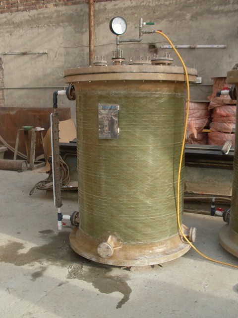 Chemical process fume gas scrubber installation by FCI