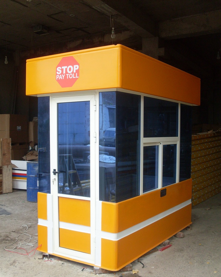 Portable cabin assembly at project site