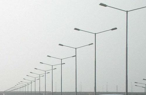 FRP filament wound street light pole by FCI Composites
