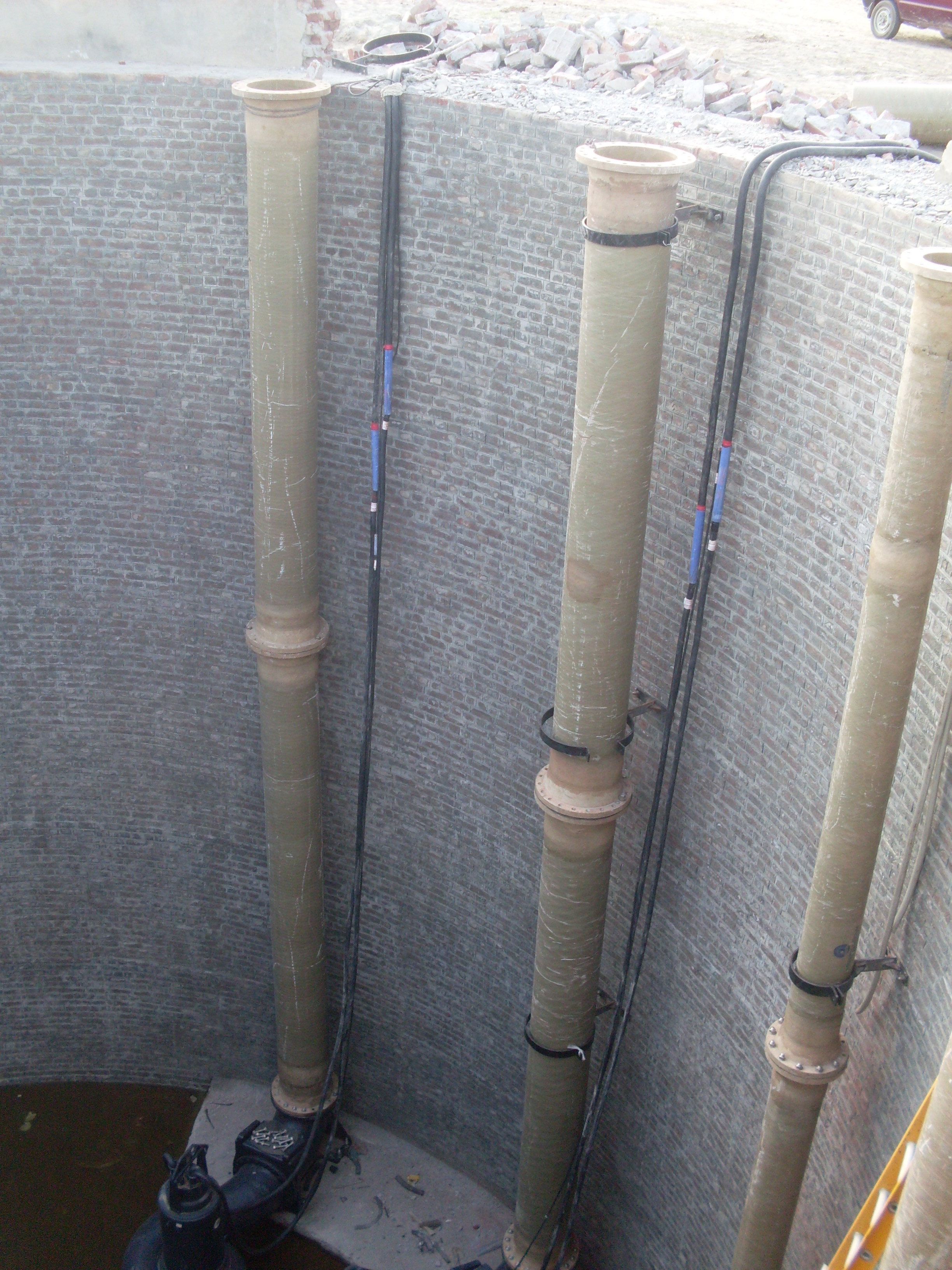 FRP pipe range from 25mm to 3600mm diameter by FCI