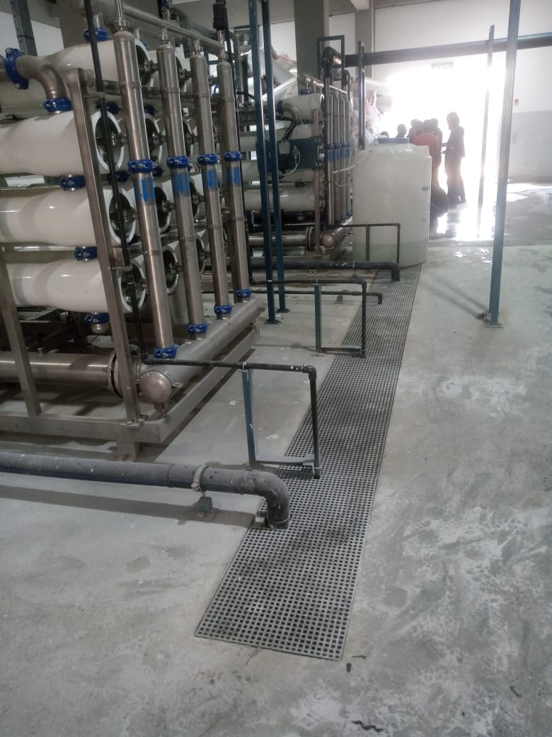 Fiberglass grating product range by FCI Composites Pakistan