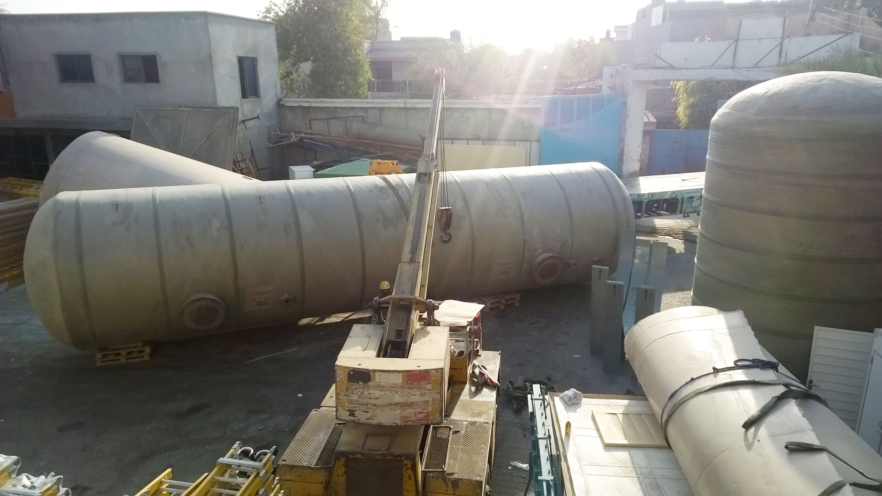 FRP storage tank range by FCI Composites Pakistan