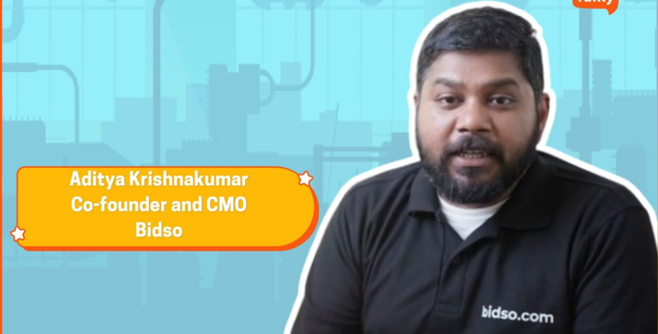 Navigating Growth: Aditya Krishnakumar Shares Bidso's Impact on Indian Manufacturing