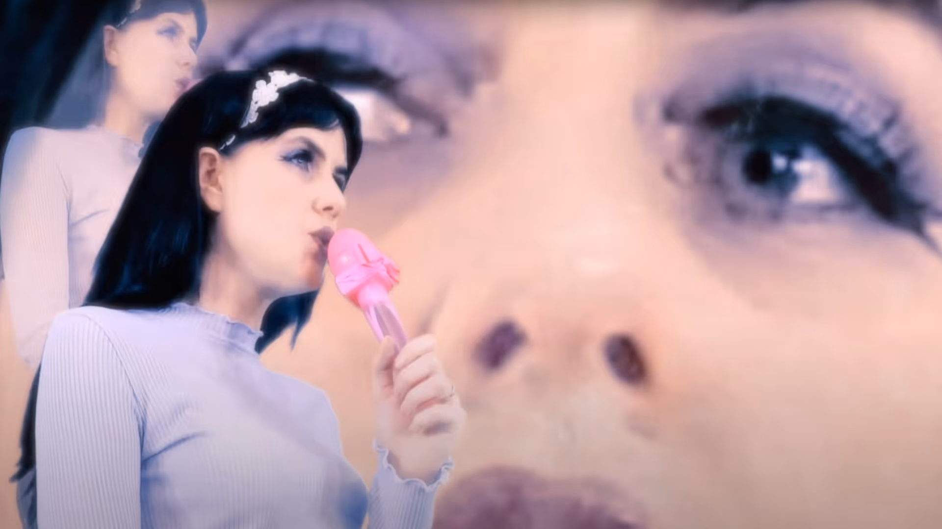 Princess Chelsea YSL Fashion Music Music Video Alt Alternative Singing Green Screen Kawaii Tiktok Yves Saint Laurent Winter Collection 2022 Dreamcore 