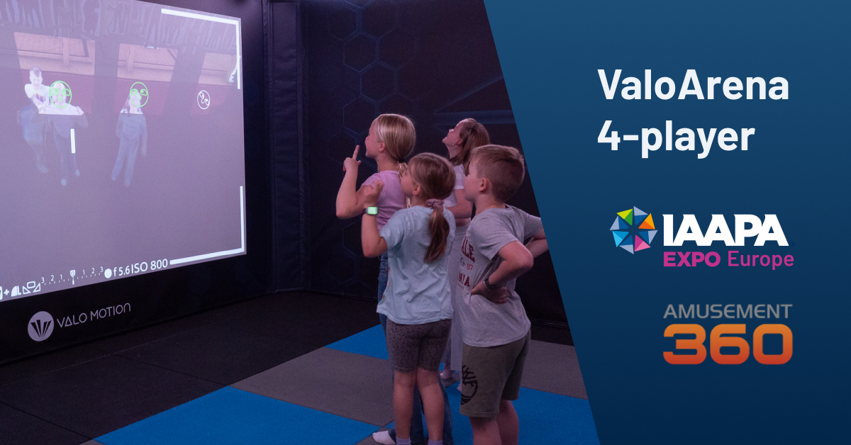 ValoArena 4-player debuts at Amusement 360 and IAAPA Europe in September 2025