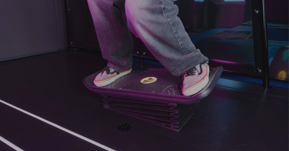 ValoBoard is the first Valo Motion product with a physical controller.