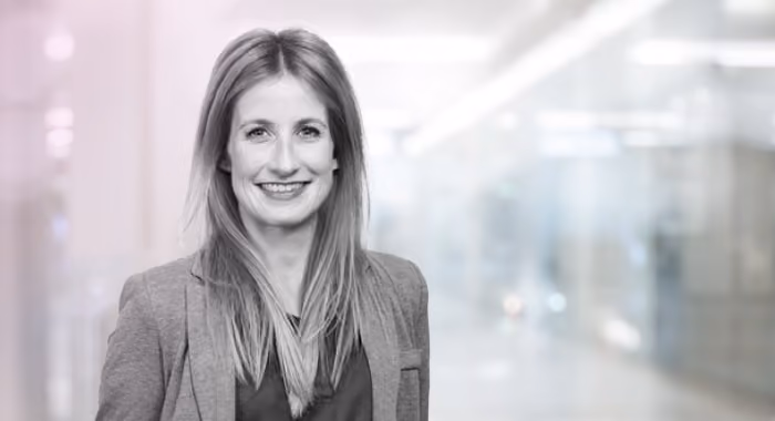 Portrett av kunde- og admin manager Camilla Vågen Dibley