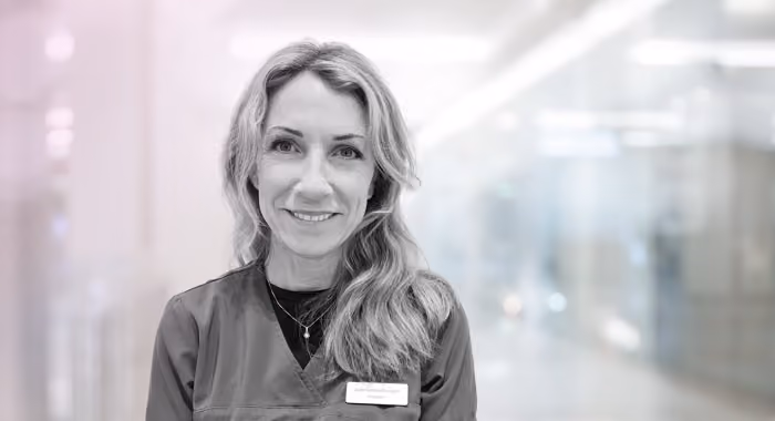 Portrett av sykepleier Ann-Cathring Elvegård