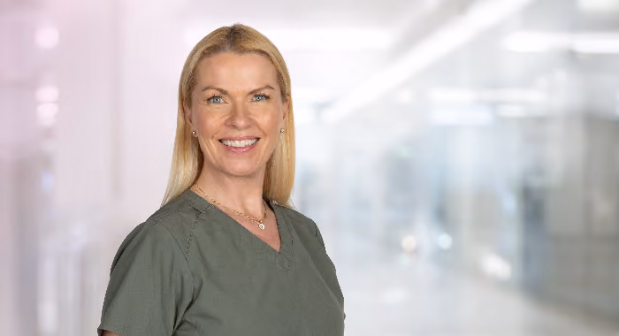 Portrett av sykepleier Birthe Gunneørd