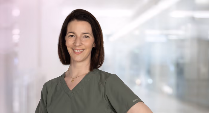 Portrett av sykepleier Daniela Anzalone Portale