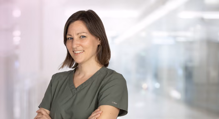 Portrett av sykepleier Hilde Cotton