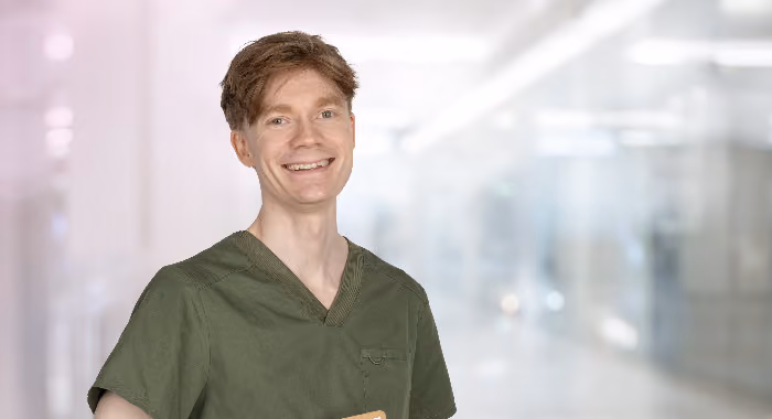 Portrett av embryolog Herman Evensen
