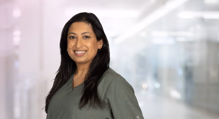 Portrett av embryolog Parminder Kaur Bhambra