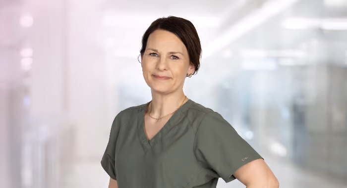 Portrett av Dr. Kirsten Øvergaard Hope
