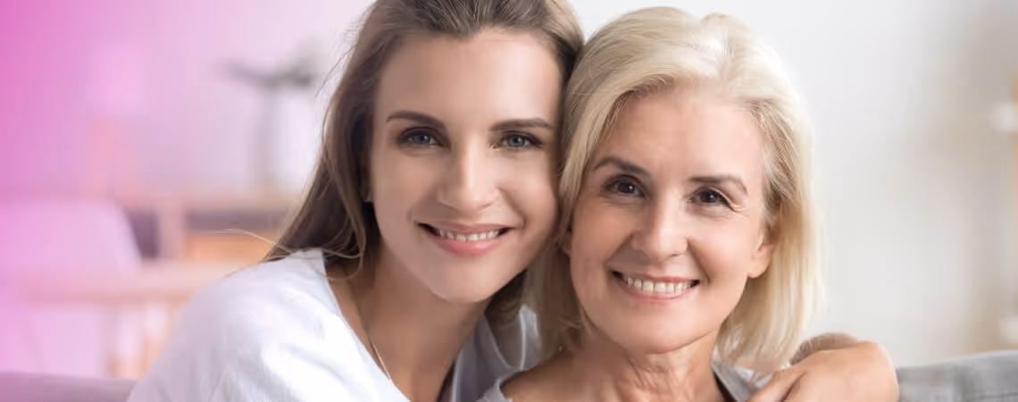 department of gynecology two generations with patients