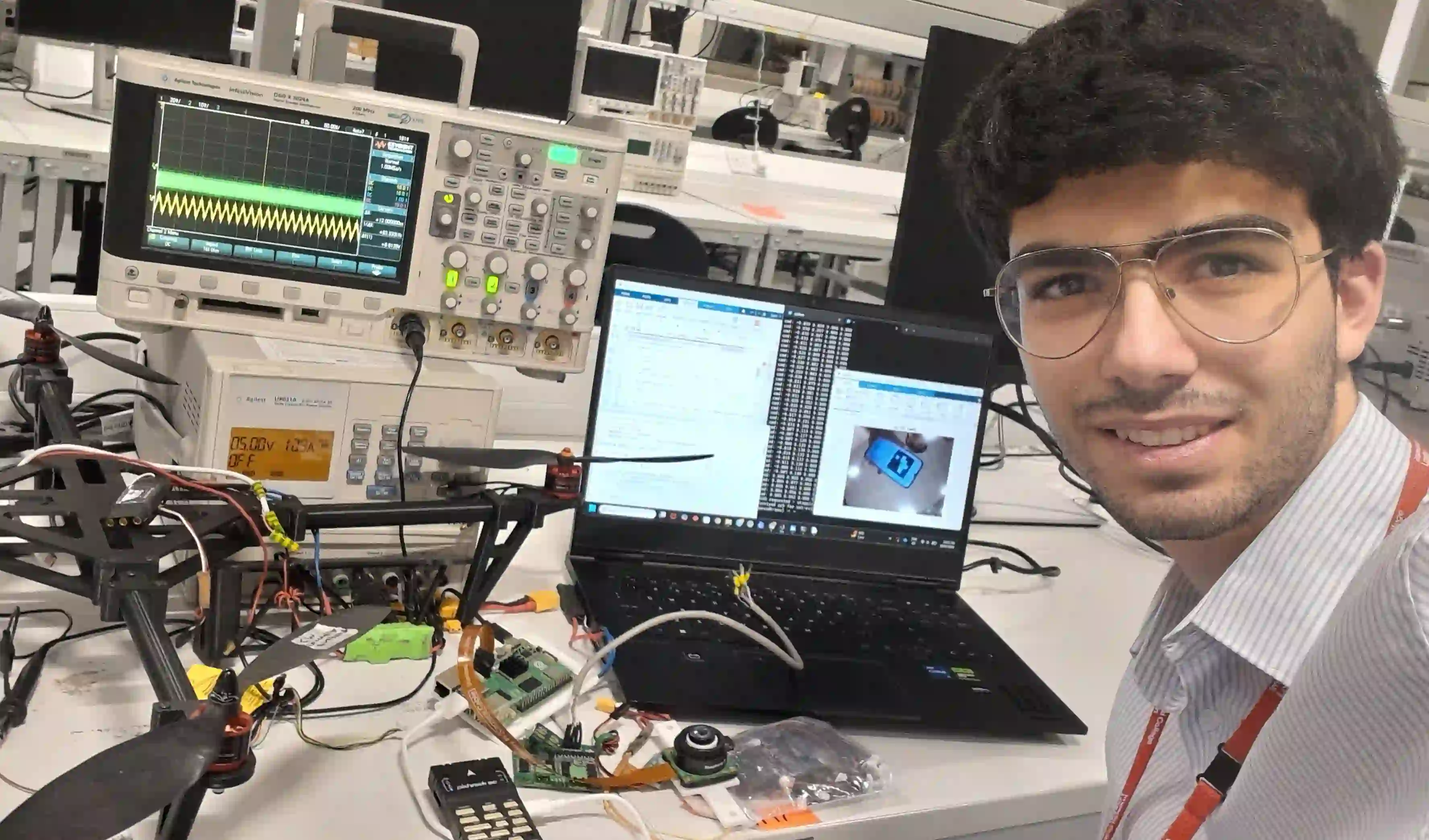 Sami Marouf Receives Certificate from European Space Foundation
