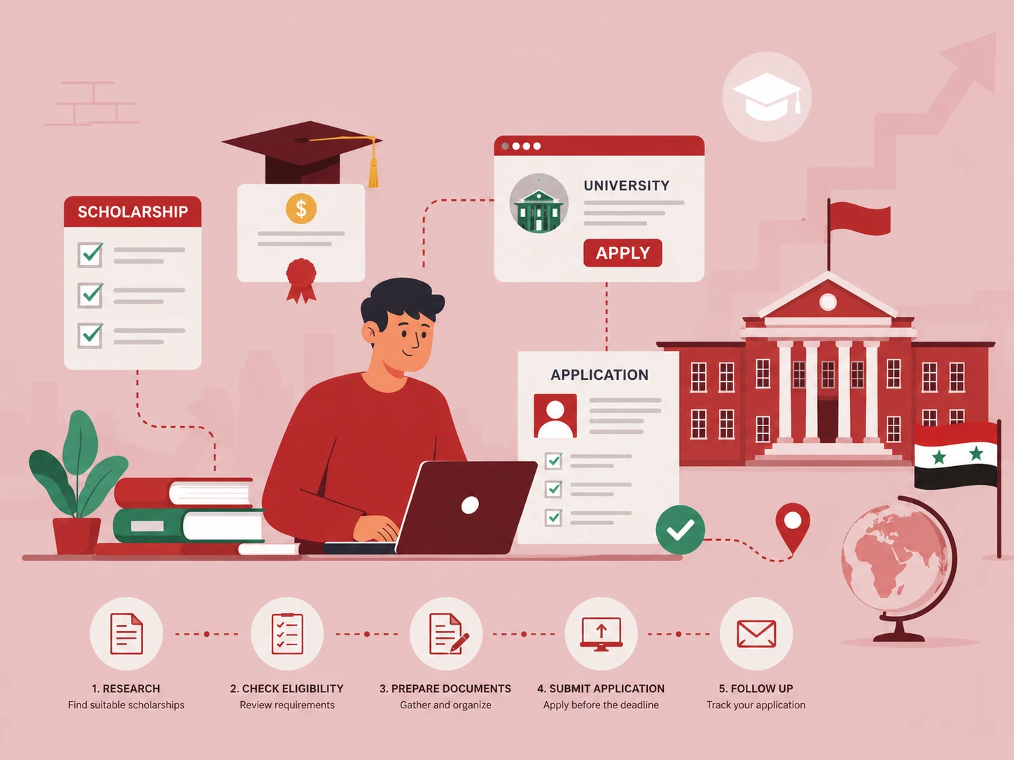 How to Apply for a University Scholarship as a Syrian Student