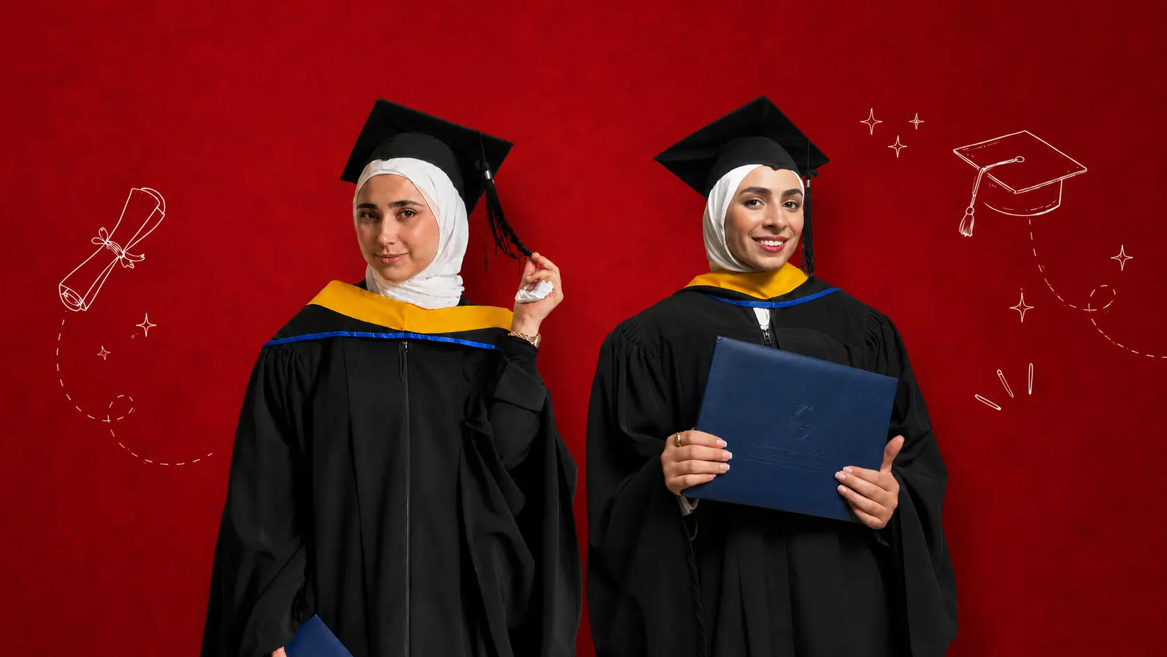 Two Graduations: Rama and Shaimaa Finish Degrees in Beirut