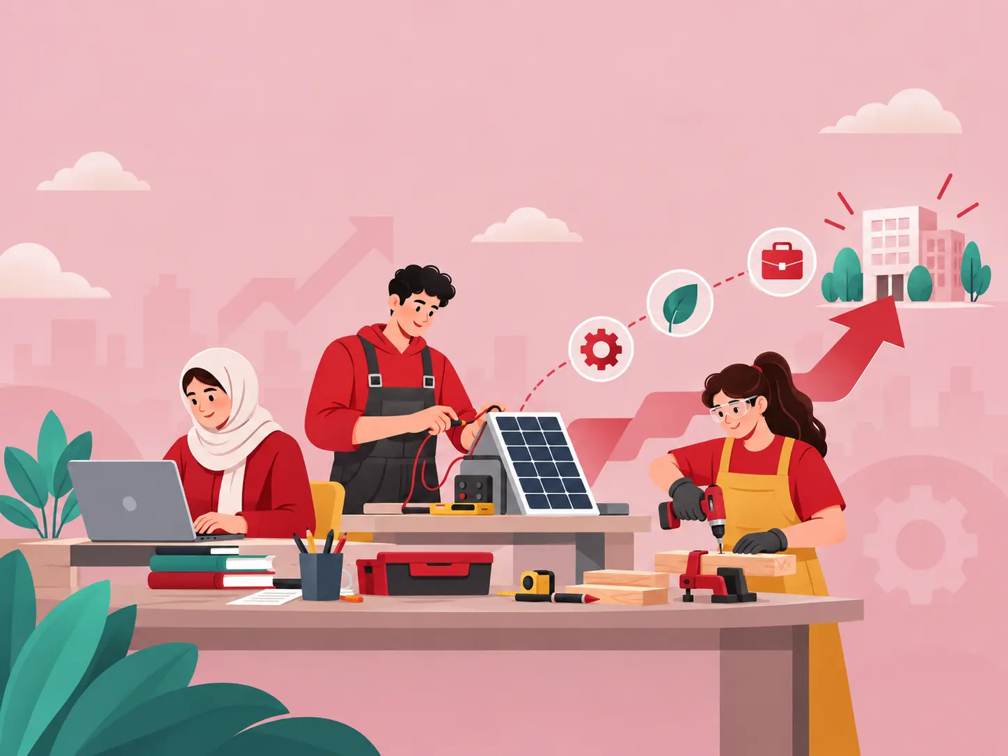 Vocational Training Pathways for Syrian Youth
