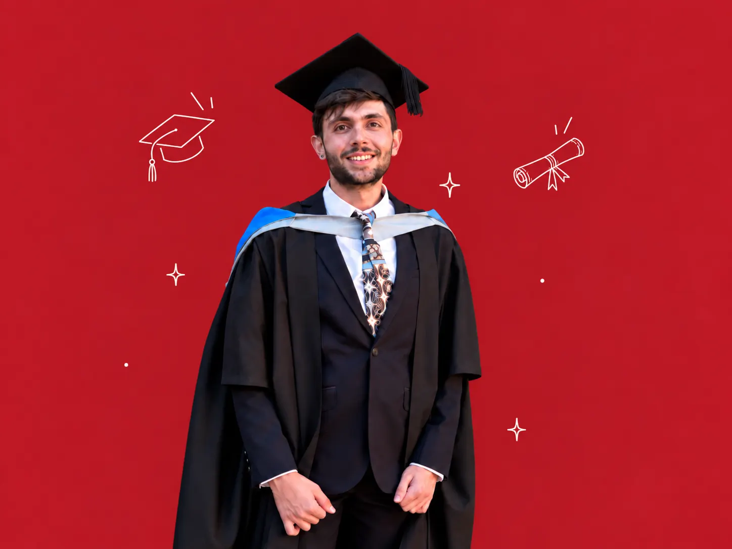 Ali Abd Alatef Graduates with a Master’s Degree in Gender Studies