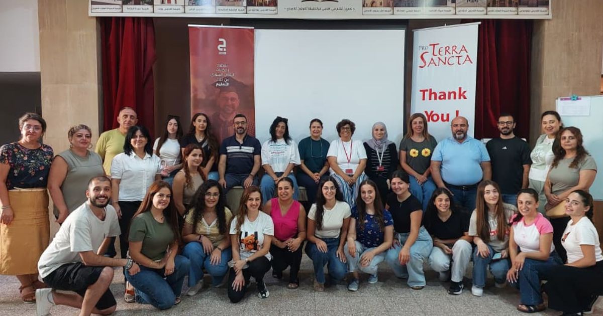 Jusoor Teacher Training in Latakia, Syria