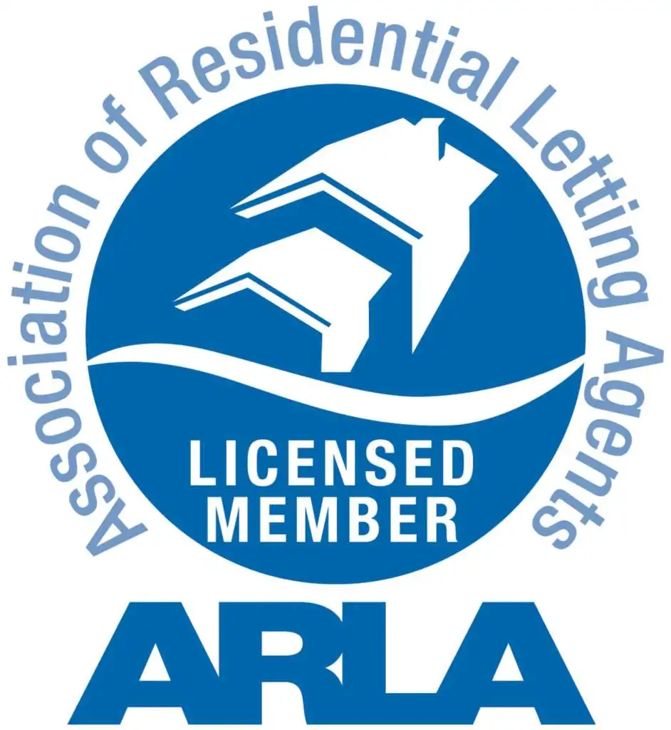 ARLA Propertymark logo next to a certified letting agent, emphasizing the importance of accreditation for trust and professionalism.