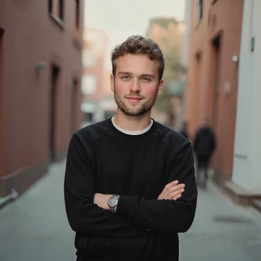 A photograph of Houst partner Ollie for Manchester. They are a part of the Houst short term rental management team Manchester and liverpool.