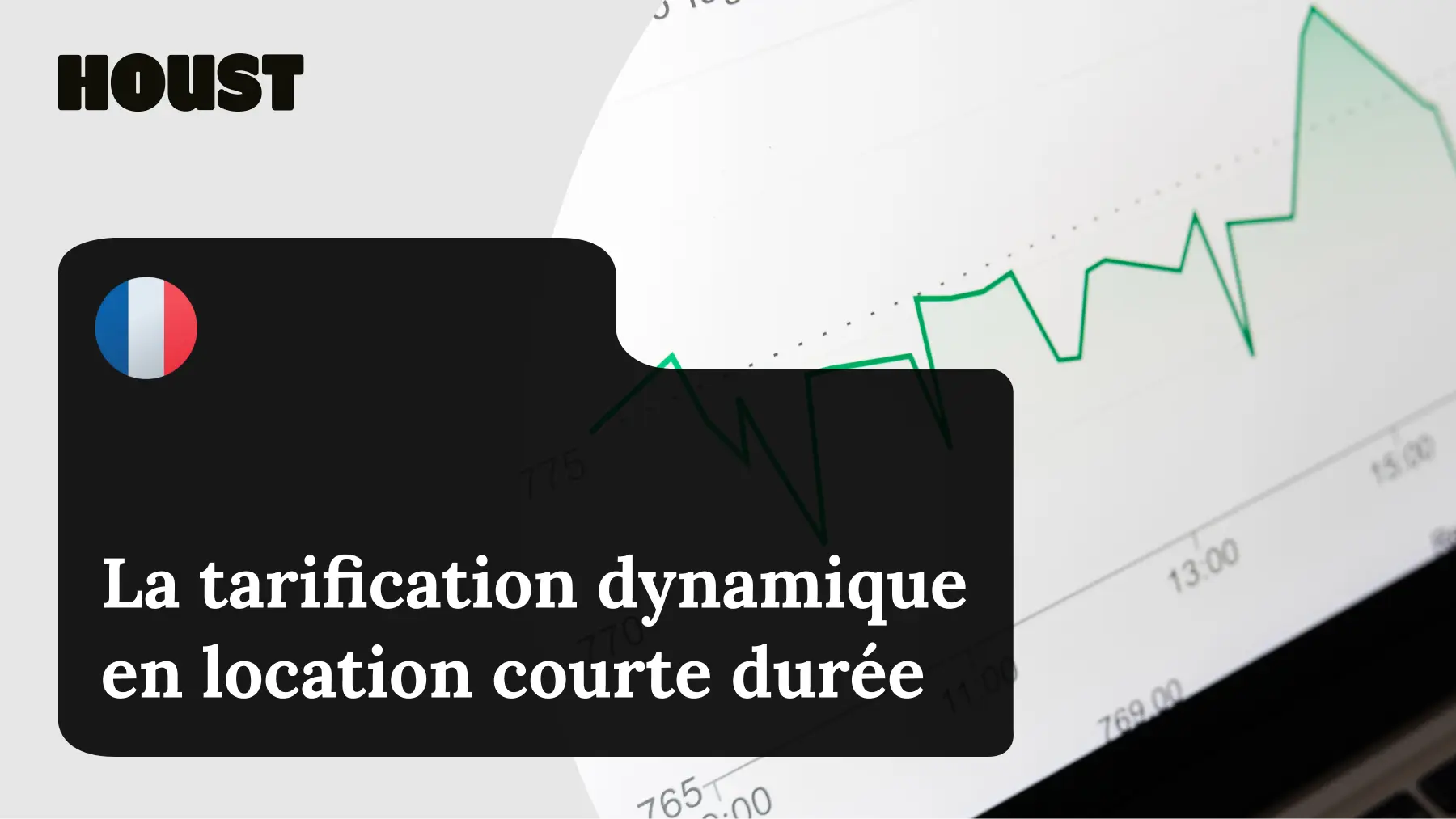 Graphique de tarification affiche sur un ecran d'ordinateur