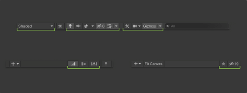 Toolbar Round Toolbar