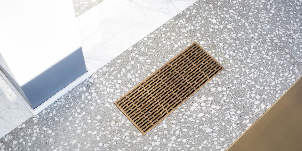 kő hatású burkolat mikrocement felület a teraszon