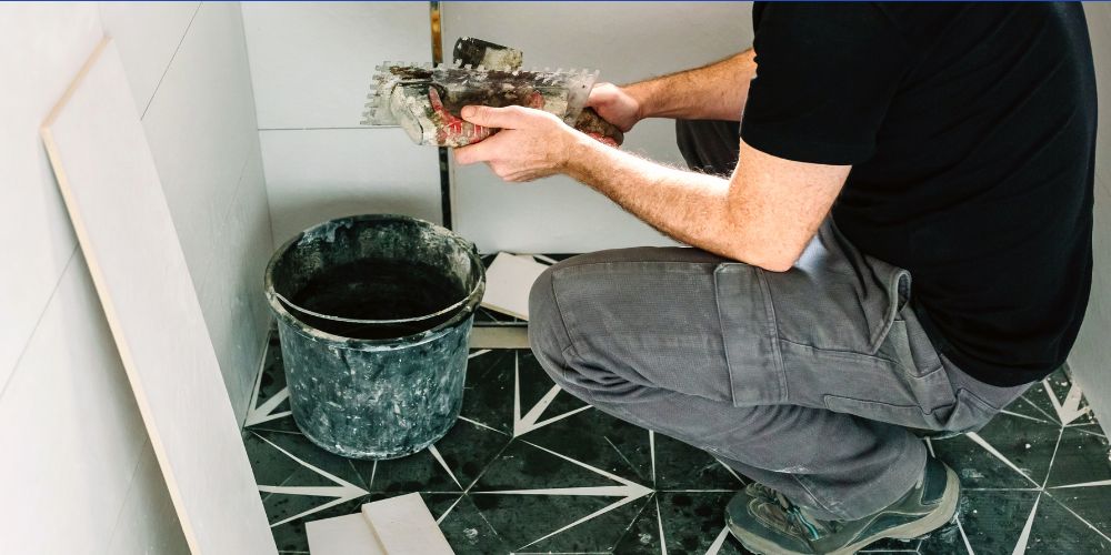 kőműves munka fürdőszoba felújítás során