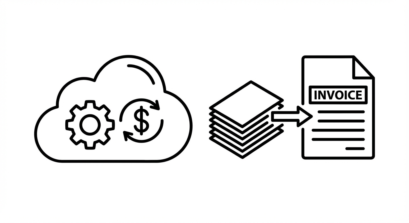 Ícono automatización facturación SaaS B2B