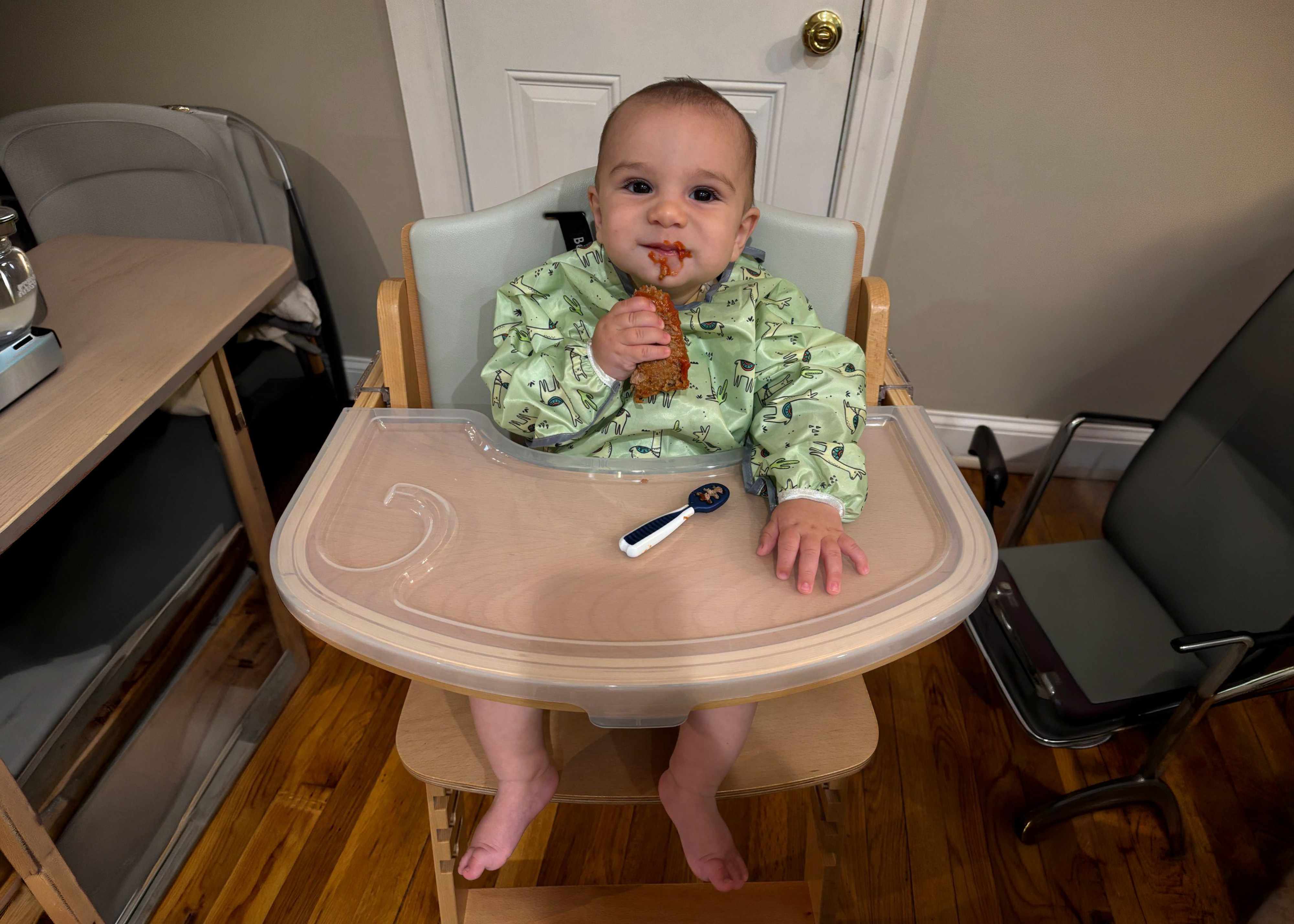High Chair Posture: The 90-90-90 Rule for Starting Solids