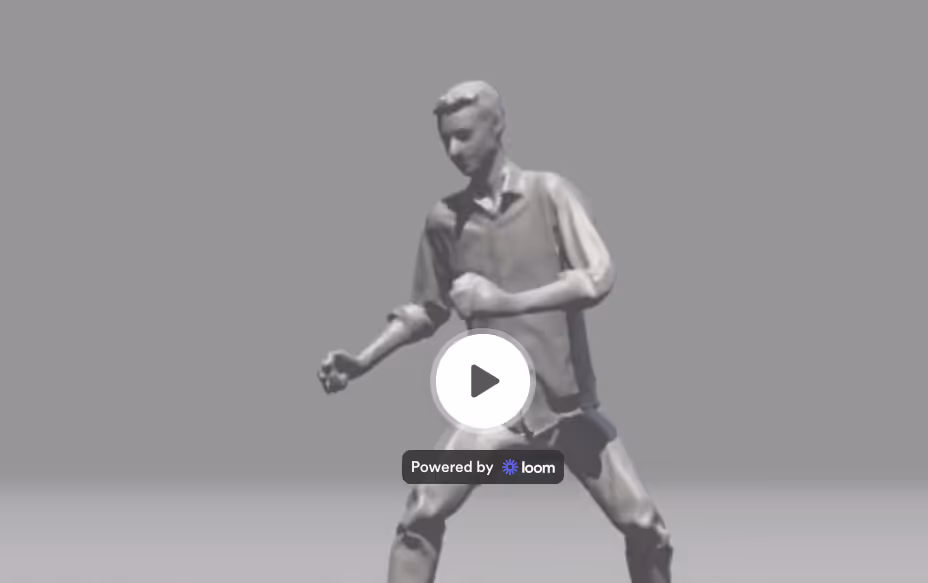 Animating your 3D Scan