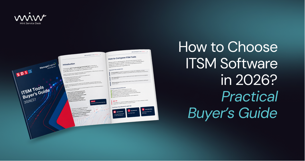 How to Choose an ITSM Tool in 2026: A Practical Buyer’s Guide