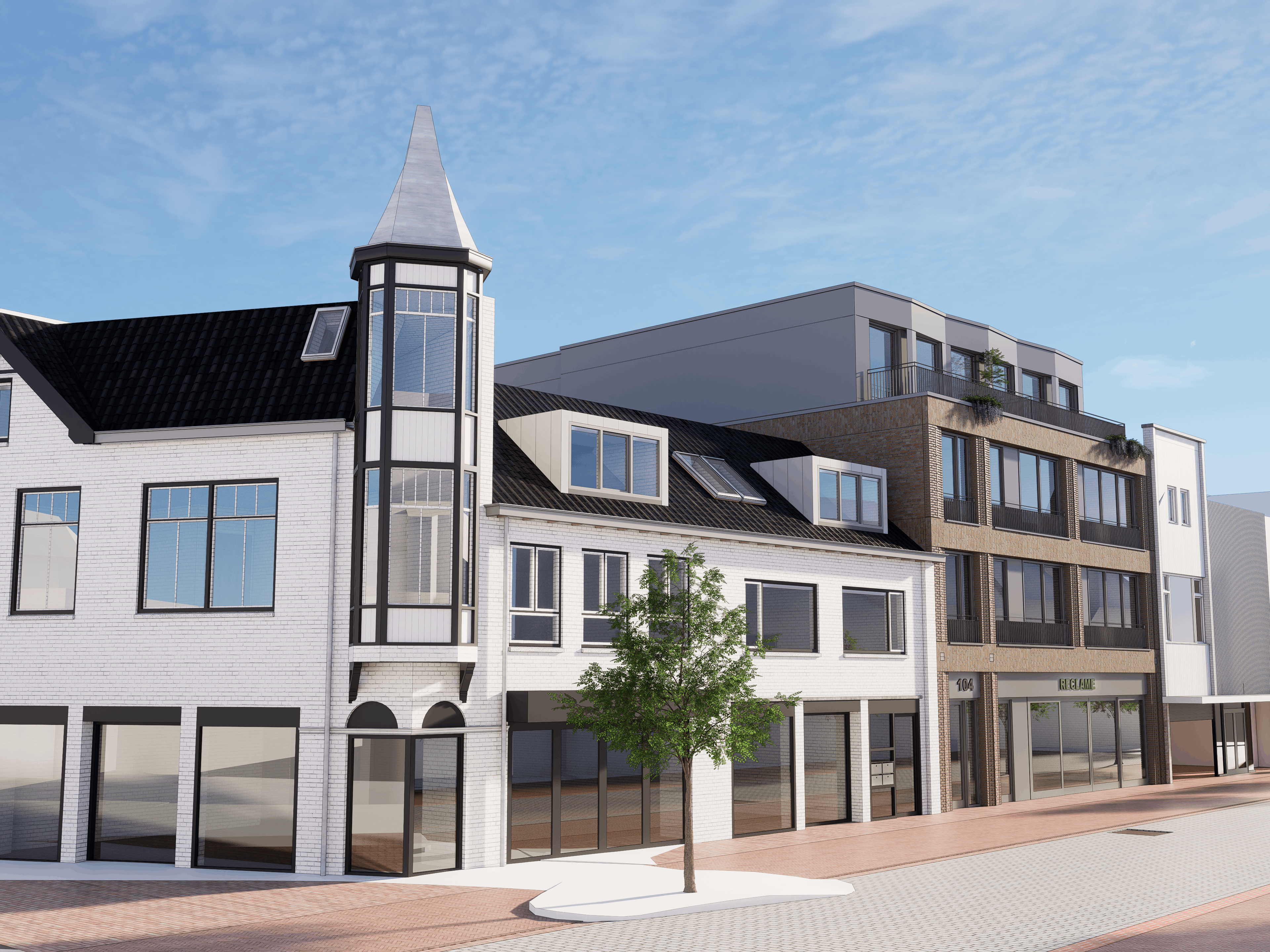 14 studio's en appartementen in winkelstraat van Veenendaal