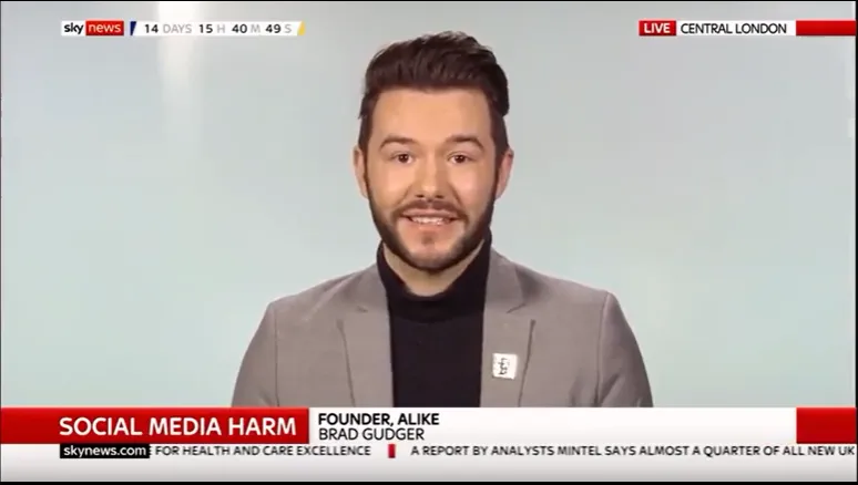 Video: Diana Award recipient Brad on Sky News