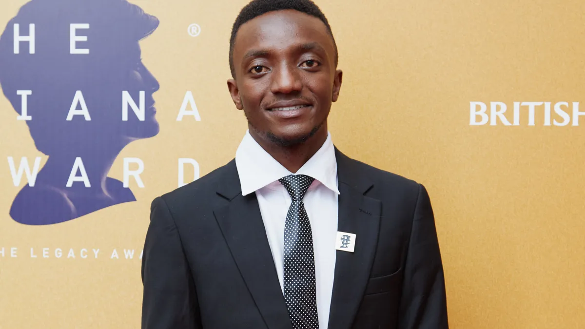 2019 Legacy Award recipient Erick Venant at the Legacy Award ceremony