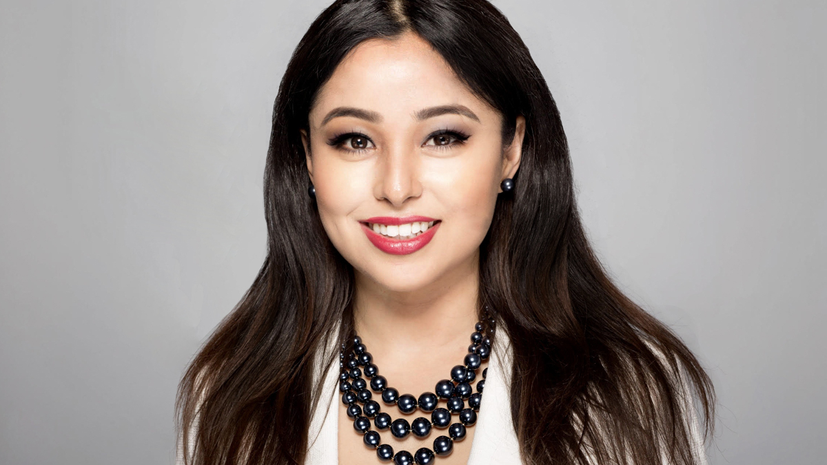 2019 Legacy Award recipient Kanchan Amatya at the Legacy Award ceremony